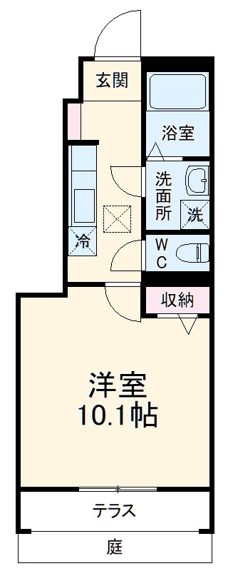 Grande Terreの間取り