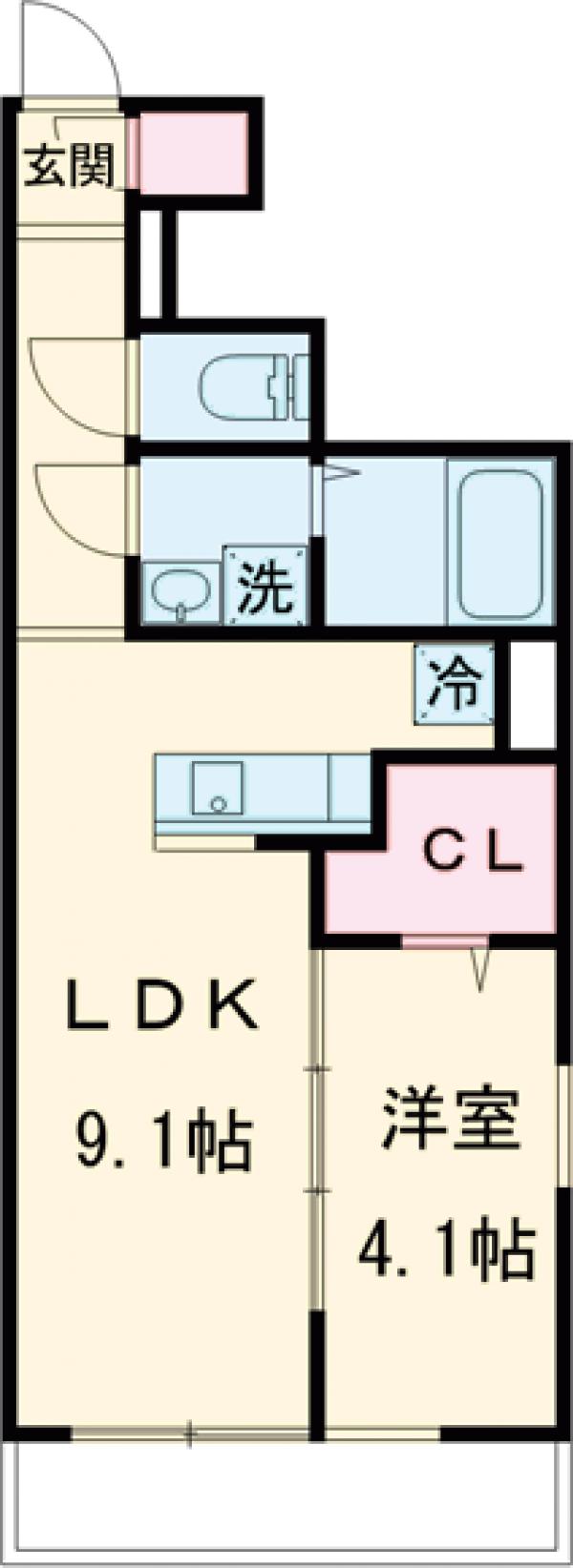 フォルトゥーナ田無の間取り