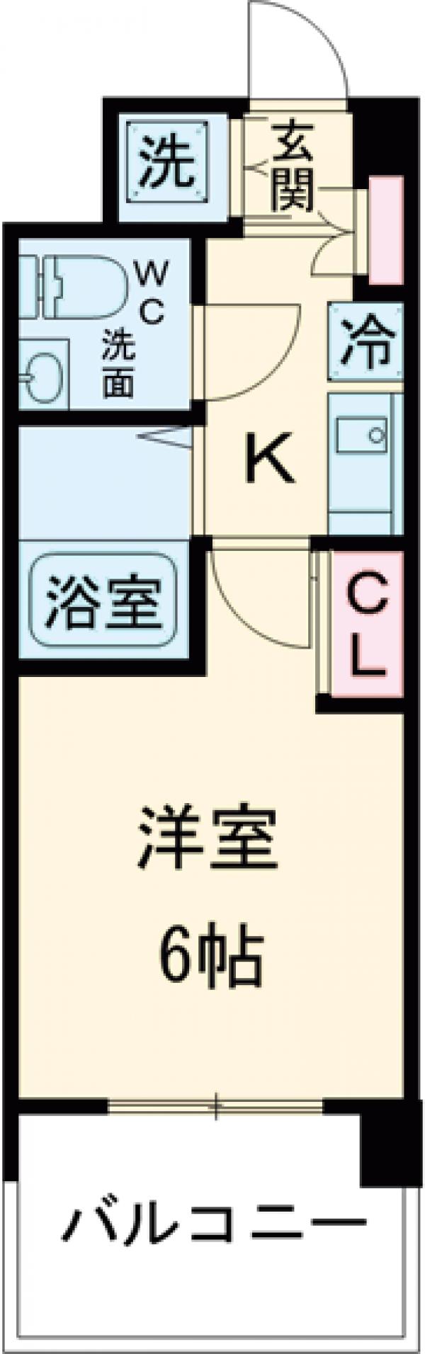 レジディア両国の間取り