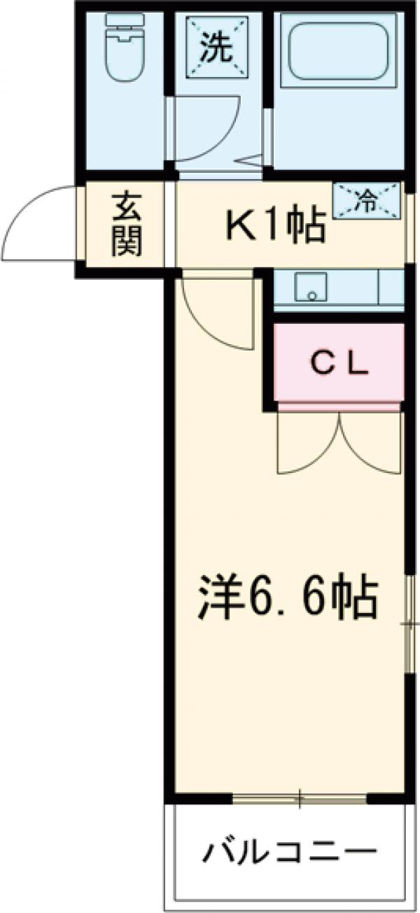 蒼樹館の間取り
