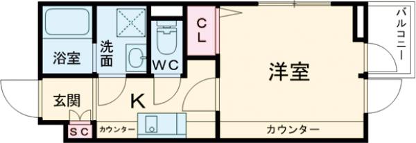 パークヴィラ六町の間取り