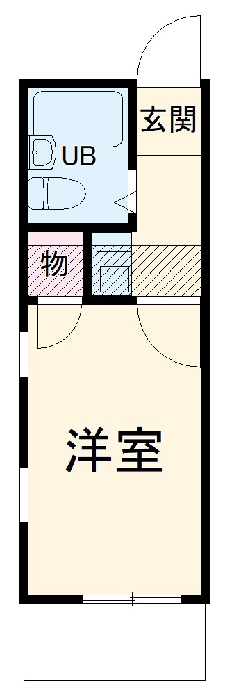 レオパレス光の間取り
