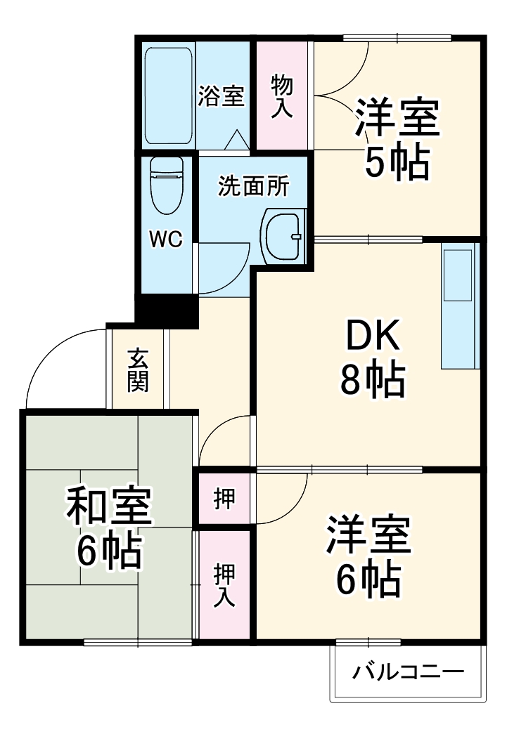 メゾンロアールの間取り