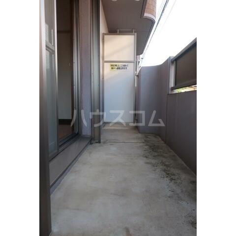 10/23 バルコニー