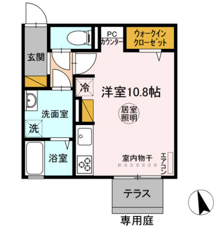 ニーナサクレの間取り