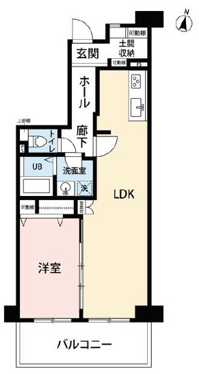 コーポレート草加旭町1号棟の間取り