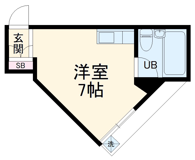 シュロス日吉 の間取り