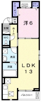 メトロノーム石神の間取り