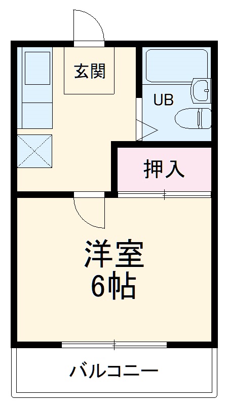 アジュール渋沢の間取り