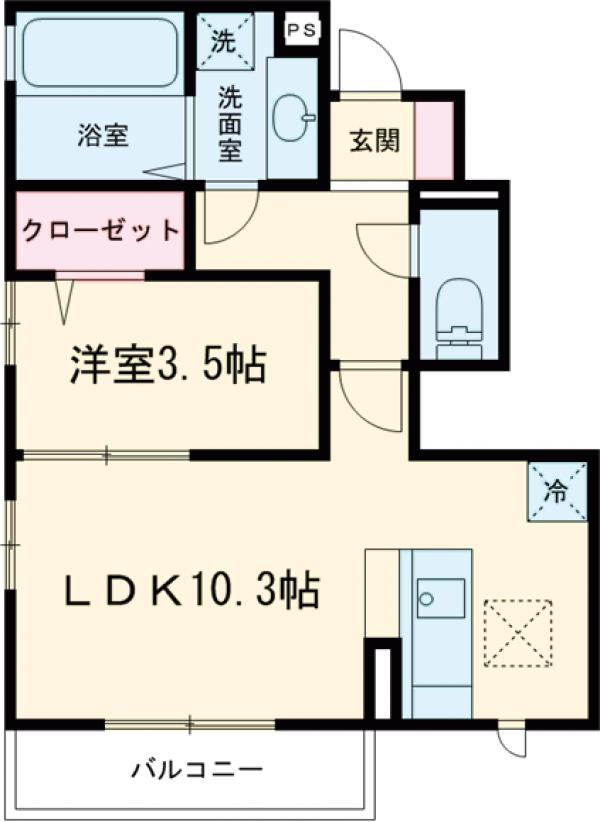 Good Wood西が丘の間取り