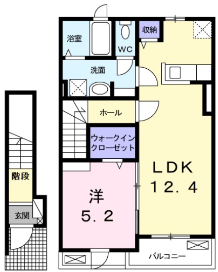 グリーンピア天神台 Aの間取り