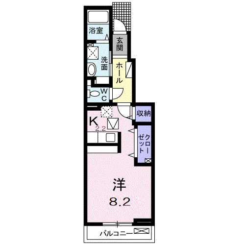 メゾン ド ミヤビの間取り