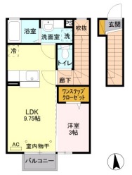 ルミエール Aの間取り