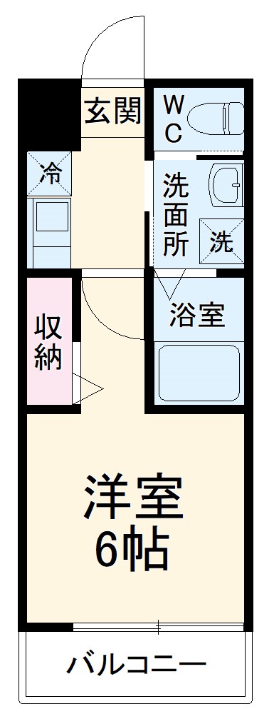 深見西の完工年月（2021年3月）築の賃貸アパートの間取り