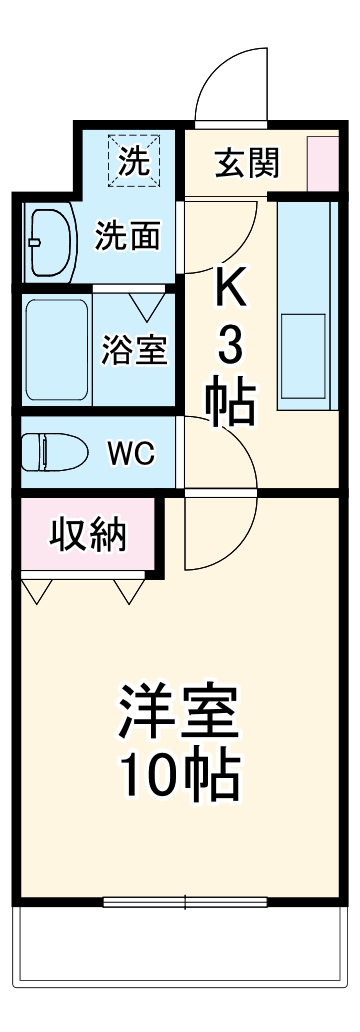 マンションきんかんの間取り