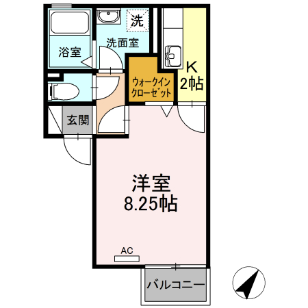 エクセル神領の間取り