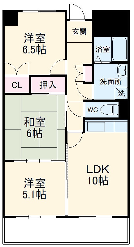 アプレシエの間取り