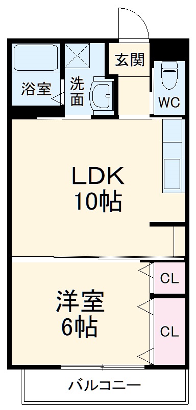 アリエッタ桜塚の間取り