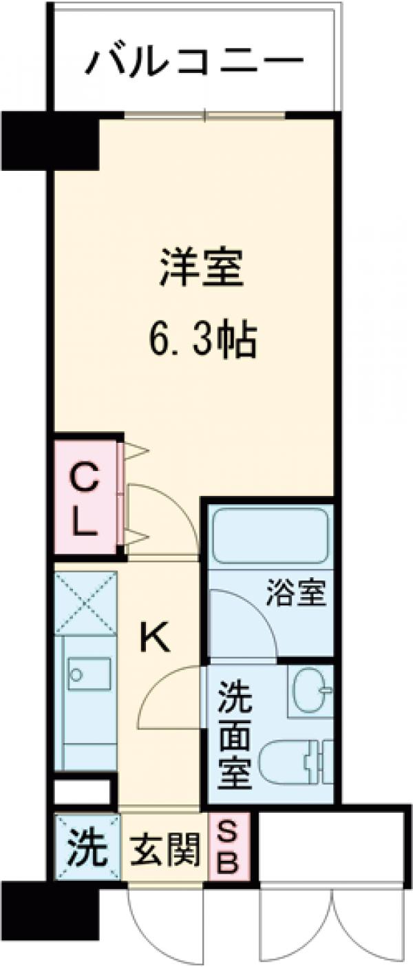 カリーノ西国分寺の間取り