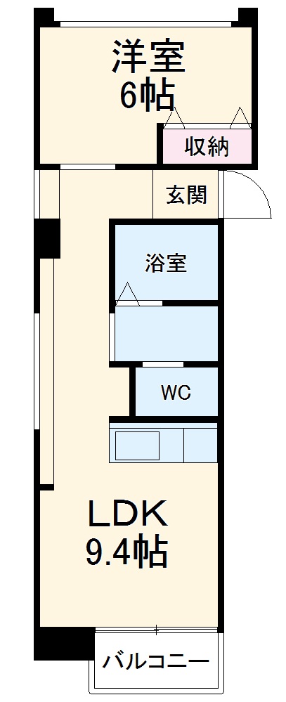 コート仲田の間取り