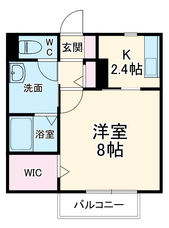 エントピア Cの間取り