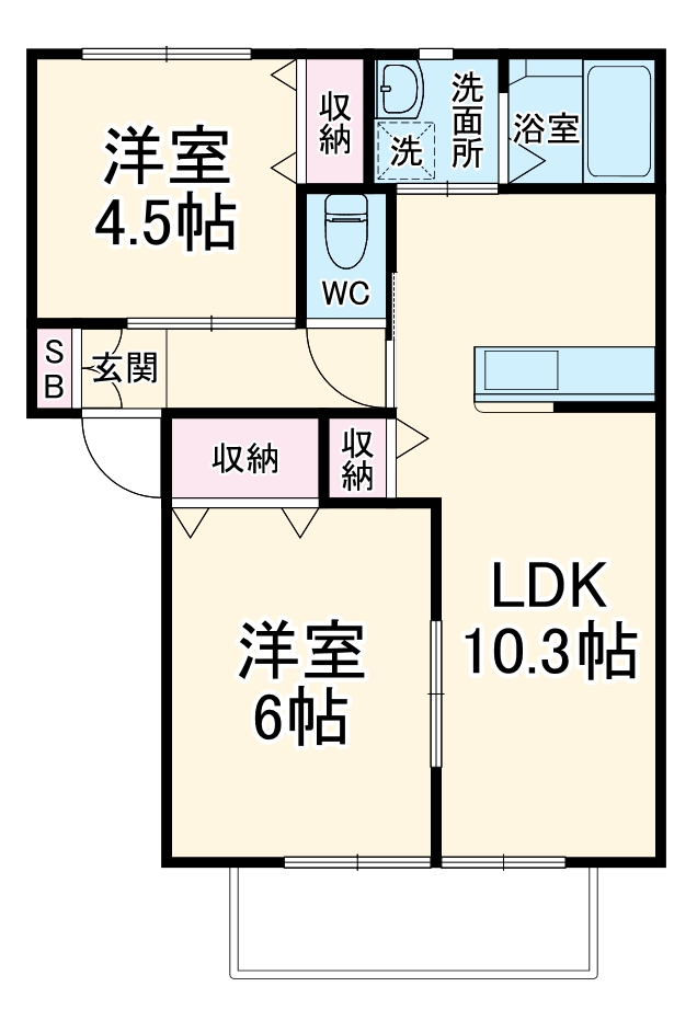 2/30 間取