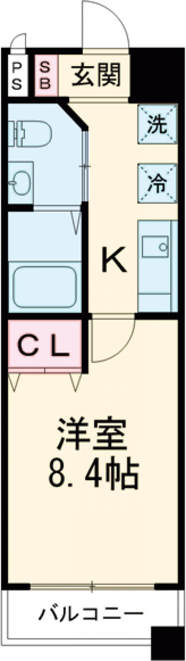 SHELL MIYAKO Ⅰの間取り