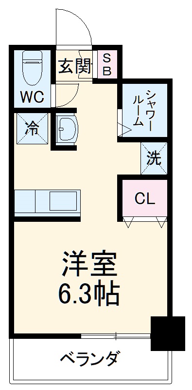 カーサフェリーニの間取り