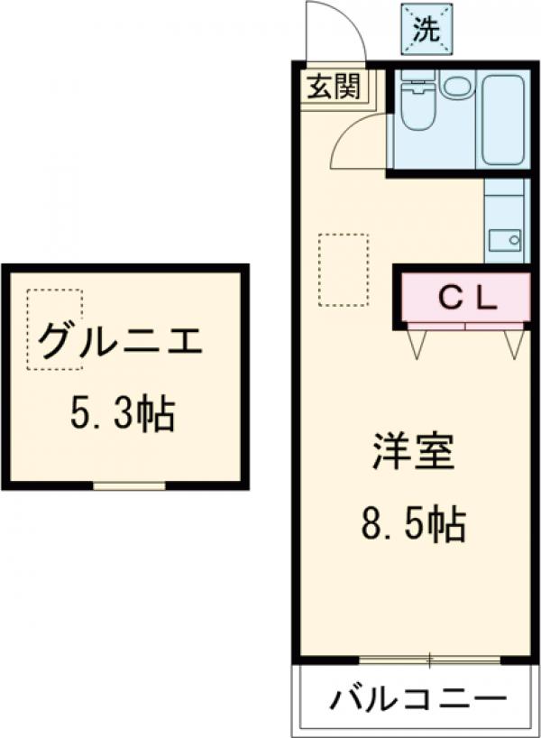 エレーネサクラの間取り