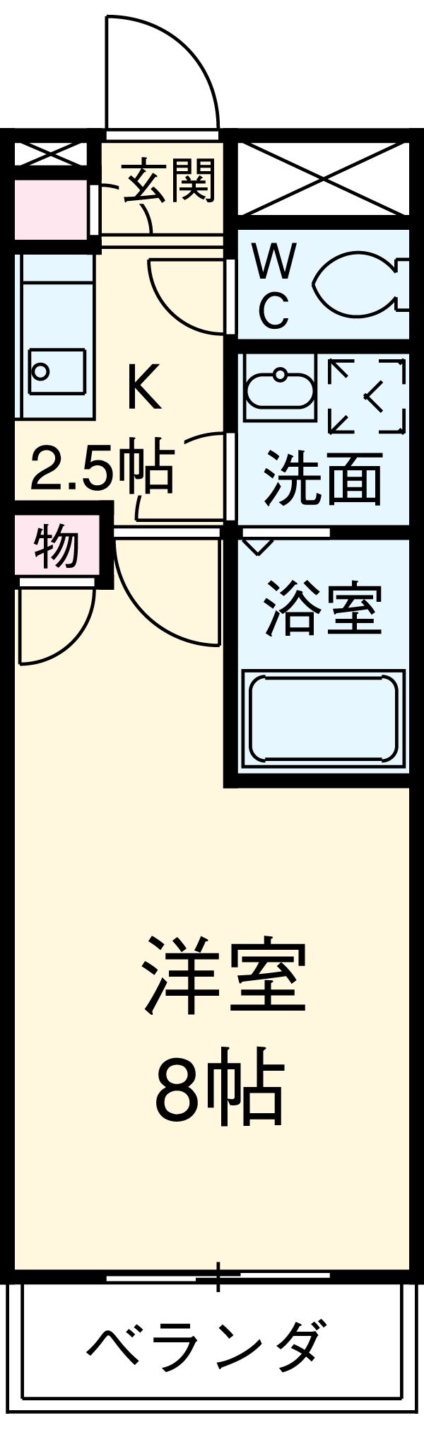 セレッソⅡの間取り