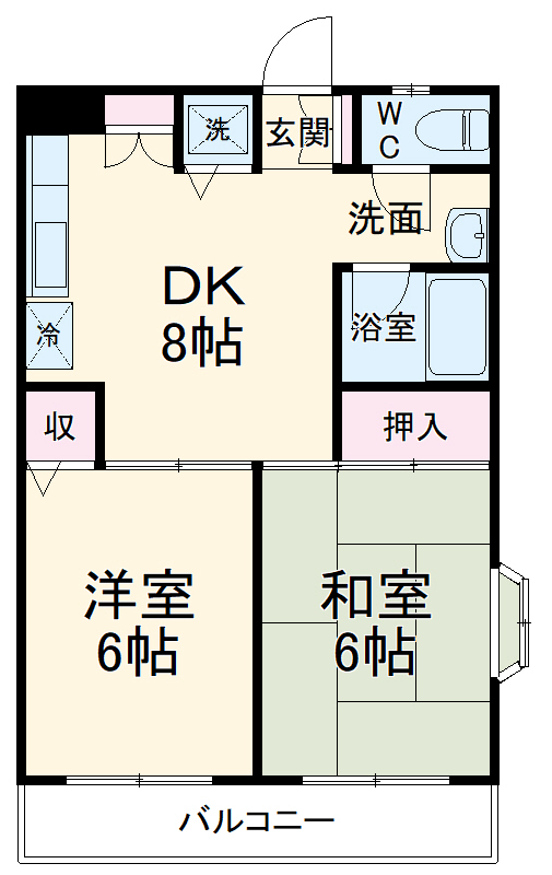 煉瓦館90の間取り
