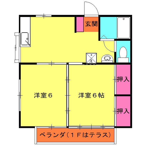 シャトレの間取り