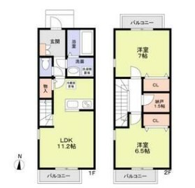 Grace CourtⅡの間取り