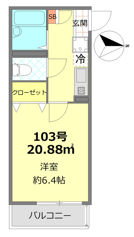 ハッピー成増の間取り