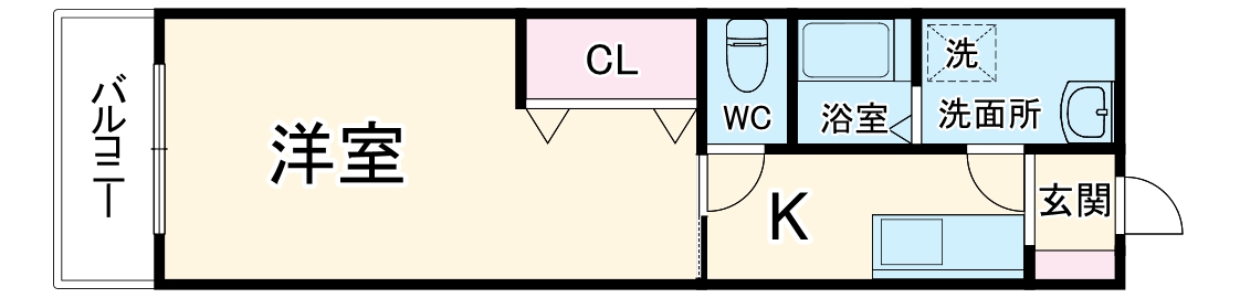 アルテッツァ紺屋町の間取り