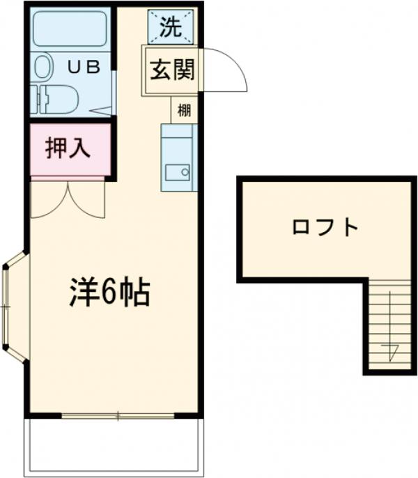 オーク玉川学園の間取り