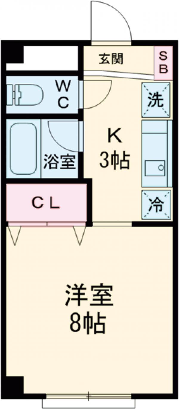 メゾン天野Ⅱの間取り