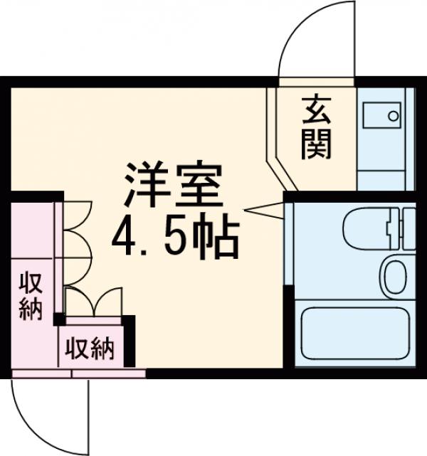 ニューハイツ中目黒の間取り