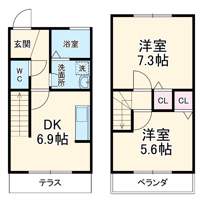 エクメーネ七宝の間取り