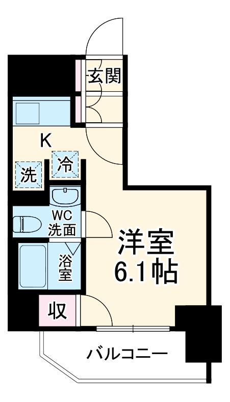 レグゼ梶ヶ谷の間取り