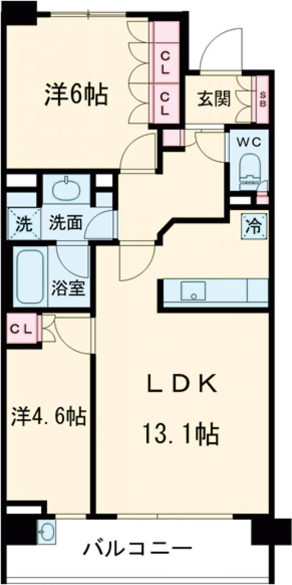 パークホームズ成増マークレジデンスの間取り