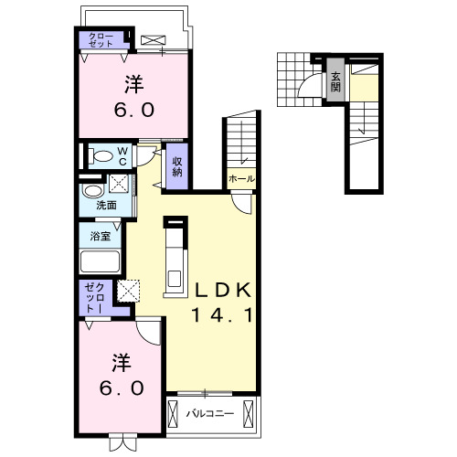 アルモニアの間取り