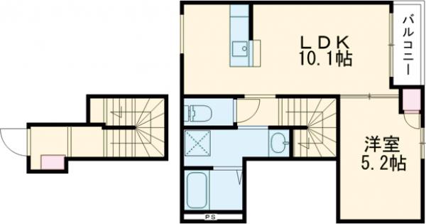 Mirabelleの間取り