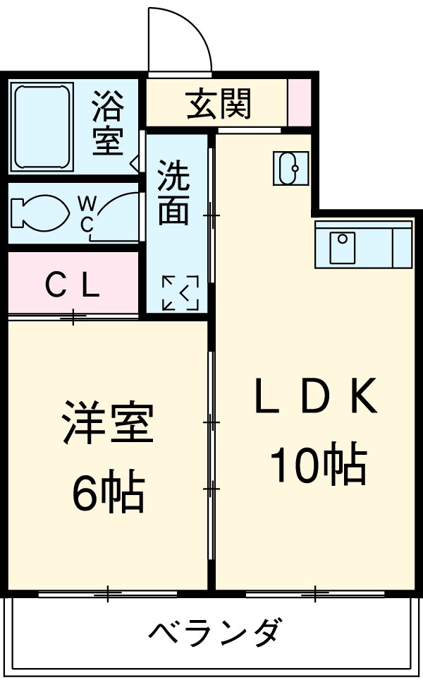 ラ・メゾン・Kの間取り