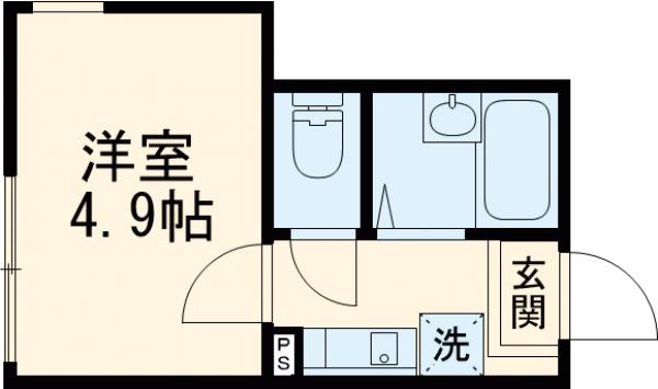 マーレ梅島の間取り