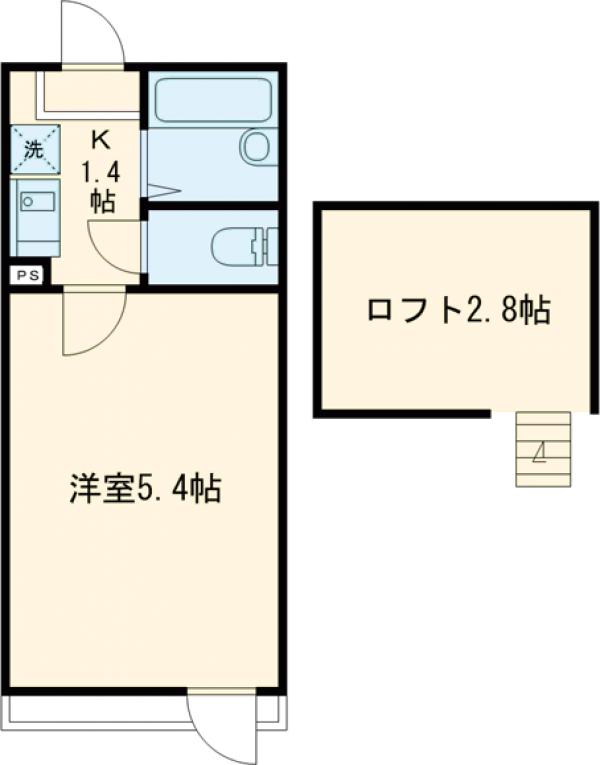マーレ梅島の間取り