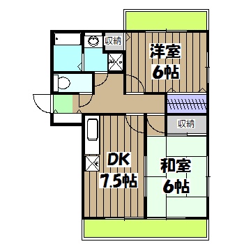 GARNET RESIDENCE 西大路の間取り