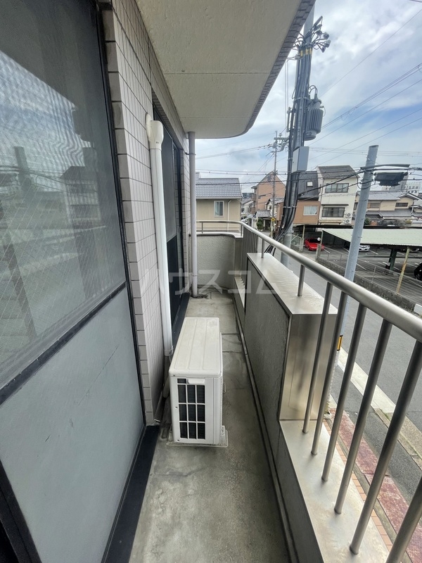 12/24 バルコニー