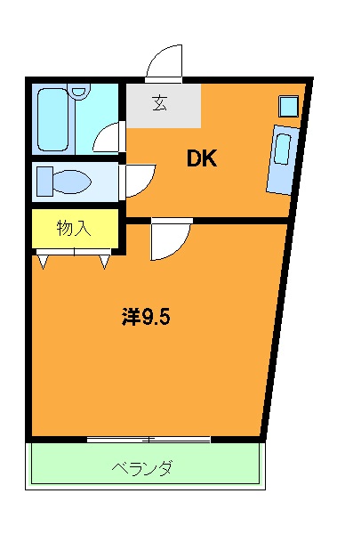 御室ガーデンハイツの間取り