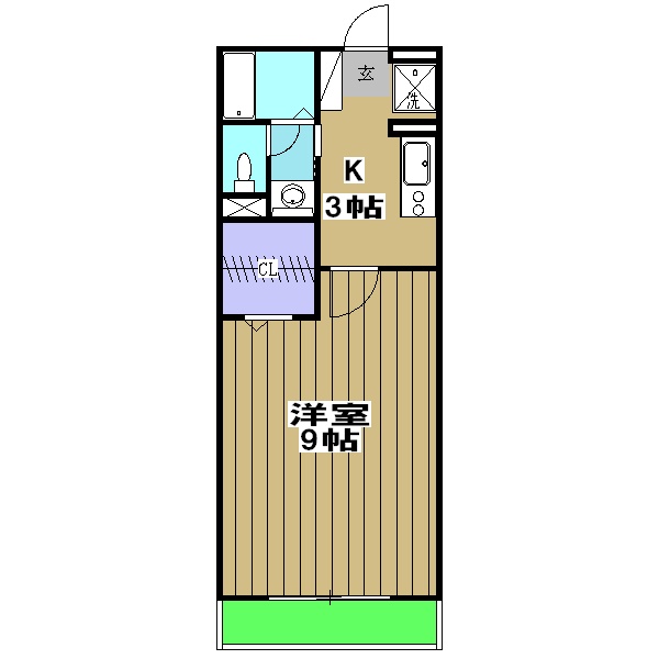 メルベーユ祥の間取り